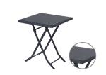 Multifunction Folding Rattan Garden Table Patio Bistro Furniture
