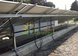Quality Aluminum Adjustable Solar Panel Brackets Good Wind &amp; Snow Resistance wholesale