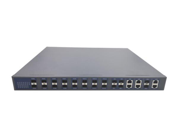 16 Ports GEPON OLT Device Network Fiber To The Home Iron Material 25G