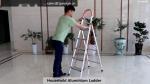 Household 6 Step 1.92m Stainless Steel Folding Ladder