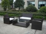 4pcs steel cane sofa