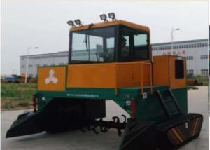 Quality Low Fuel Consumption 63KW 370m³/H Compost Turner Machine wholesale