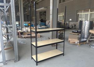 Quality 5 Layers Boltless Metal Shelving , Powder Coating Rivet Rack Shelving wholesale