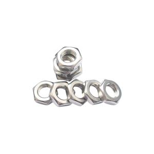China 304 Stainless Steel Lock Nut External Hexagon Nut Anti-Slip Hexagon Screw Cap on sale