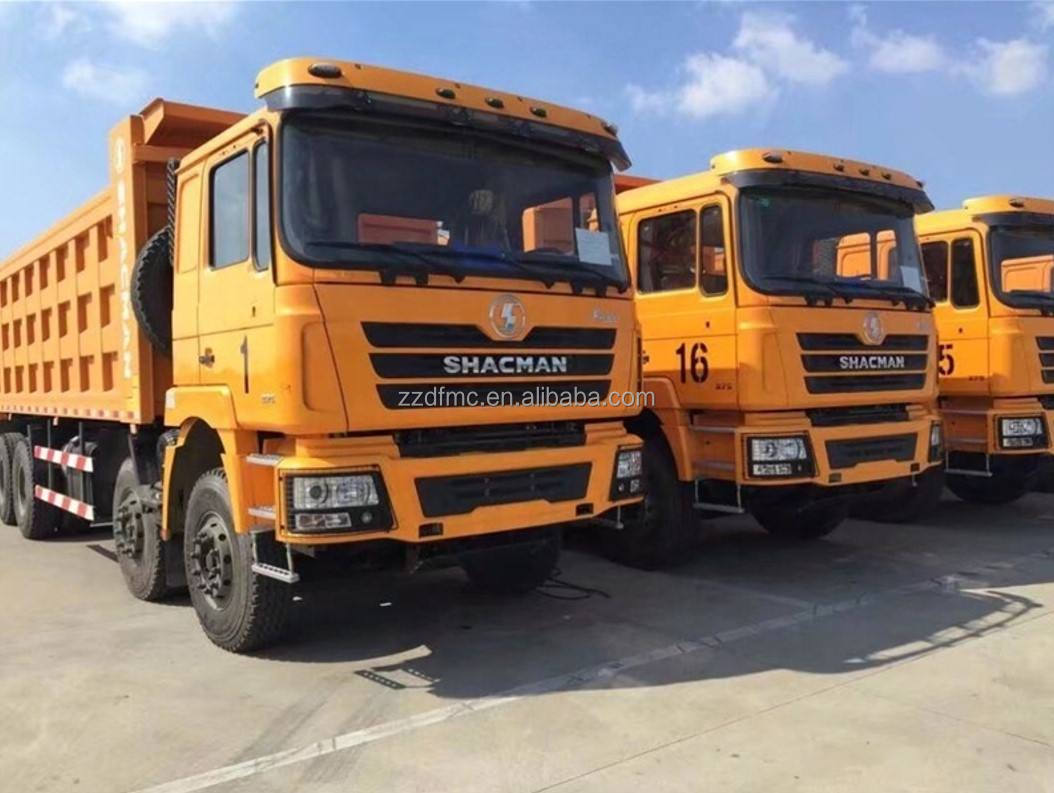 Forward Shift Number 12 Used SHACMAN Dump Truck 8X4 6X4 420HP for Heavy Duty Mining