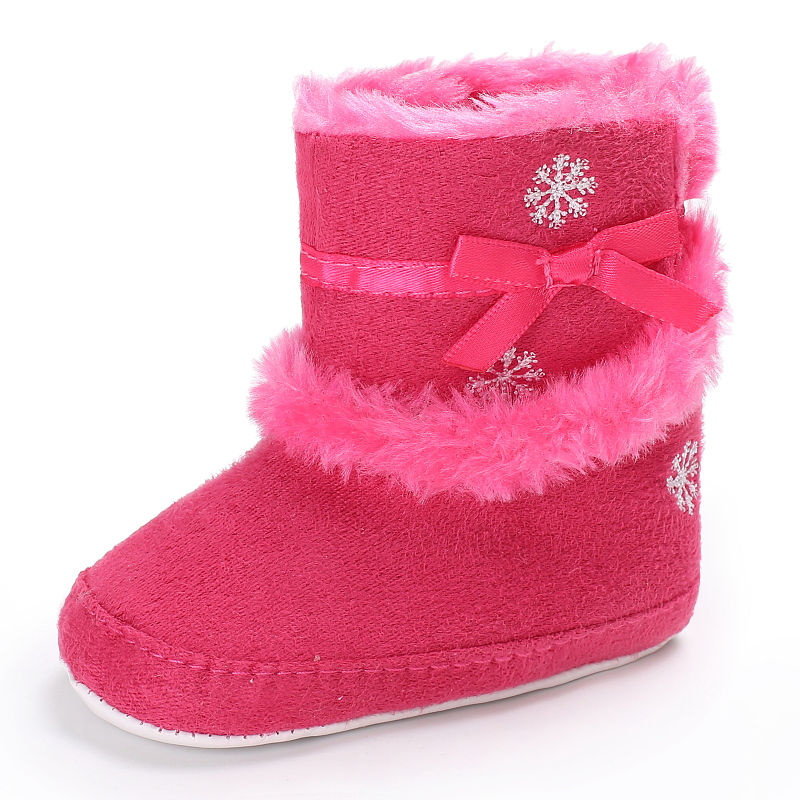 New arrived Cotton fabric winter snow 0-2 years Outdoor baby boots booties