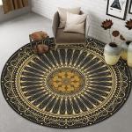 Persia Style Living Room Floor Carpet Circular Carpet Rugs Nonslip