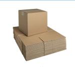 square kraft corrugated mailer packaging box