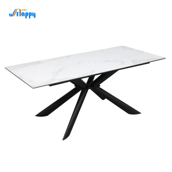 DT-1006 1800mm Contemporary Ceramic Dining Tables High Wear Resistance With