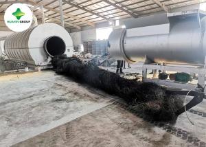 Quality Fully Automatic Waste Tyre Pyrolysis Plant Rubber Tire Recycling To Fuel Machine wholesale