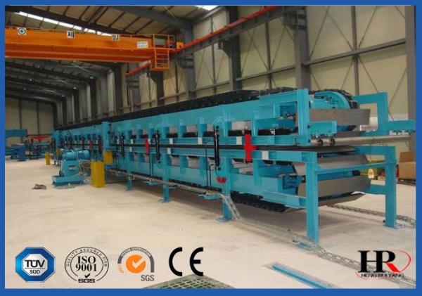 Cheap Polyurethane Sandwich Panel Manufacturing Line , Metal Sandwich Panel Equipment for sale