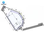 34.6mm Seat Post Electric Enduro Bike Frame With Plastic Cover