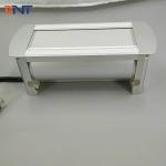 Office desk connection box / aluminum manual flip up table socket