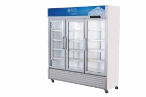 Quality Beverage 3 Glass Door Commercial Refrigerator Supermarket wholesale
