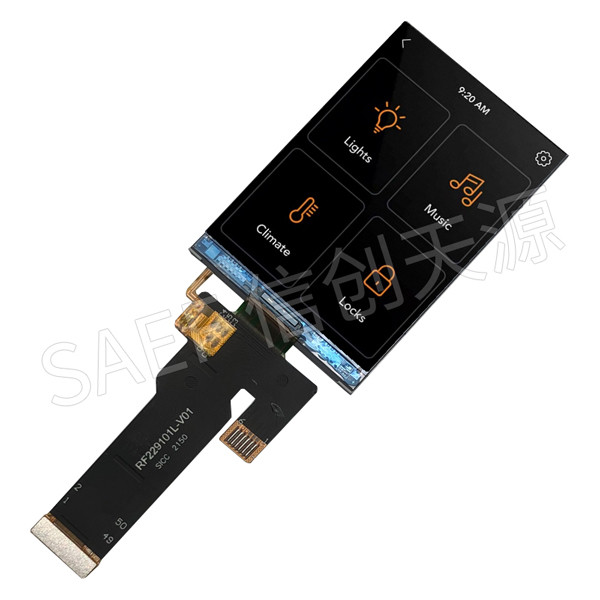 2.29 Inch TFT IPS Display , Industrial Touch Screen Display 8bits RGB Interface