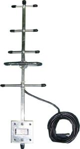 Quality 1.2GHz / 2.4GHz Outdoor Wireless Antenna , 7dbi 1200Mhz Yagi Beamed Antenna wholesale