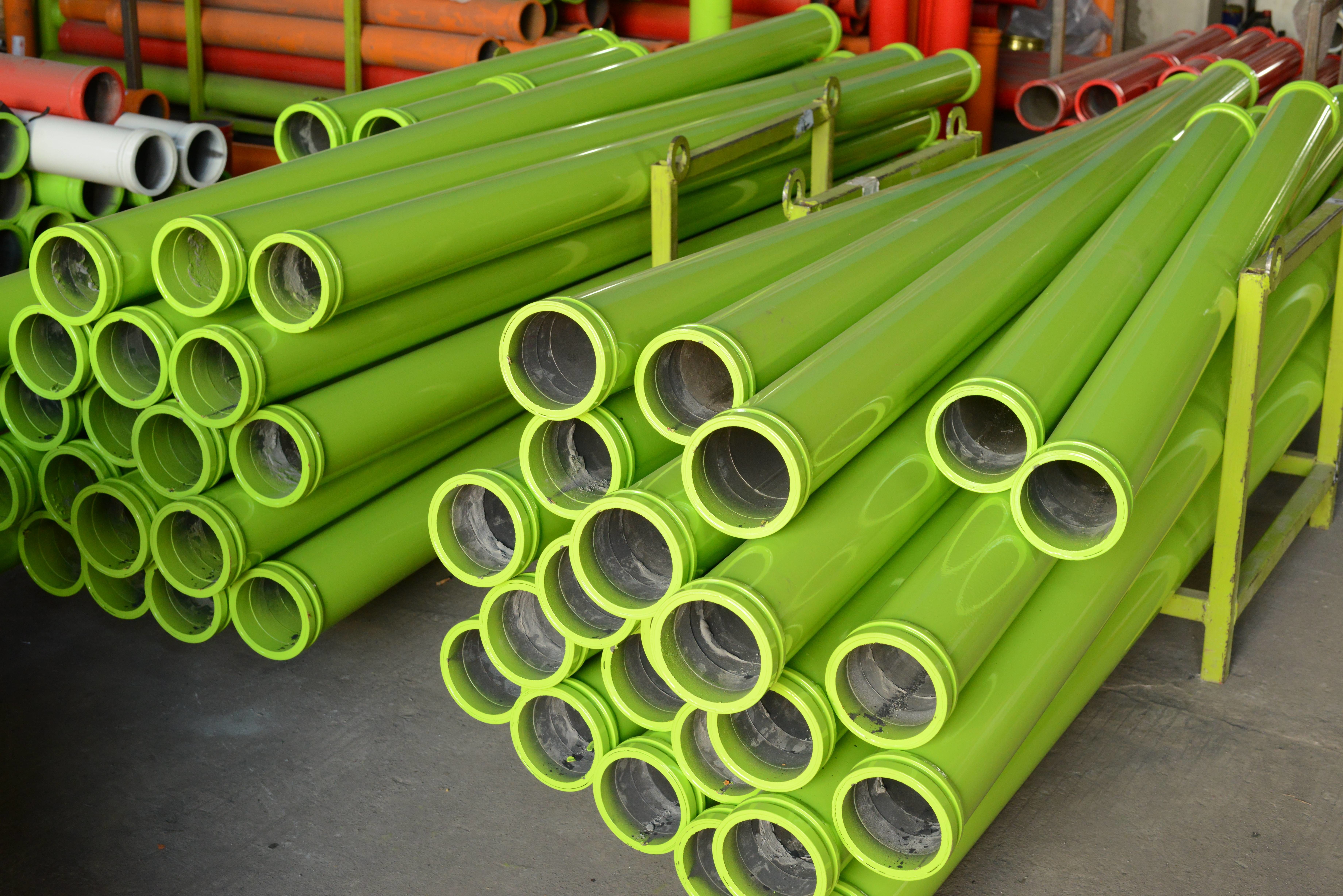 Bearing Steel and High Branded Cast Iron Double Straight Pipe Pump Truck Special Spare Parts