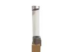 Silver Plastic / Paper Cup Holder Dispenser Durable Simple Elegant Appearance