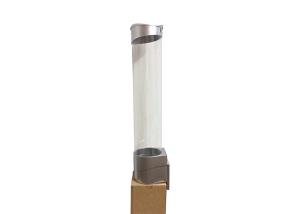 Quality Silver Plastic / Paper Cup Holder Dispenser Durable Simple Elegant Appearance wholesale