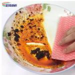 Wood Pulp Non Woven Kitchen Towel Roll 50 Pcs Fabric 60gsm Disposable Cleaning