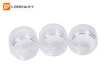 3g 5g 10g 15g 20g Empty Lotion Jars / 2 Oz Cosmetic Containers With Concave Cap