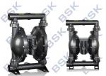 Membrane Dual Air Operated Diaphragm Pump 1 Inch Non Leakage For Petrochemical