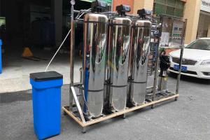 Quality 1.5TPH Hard Water Softener System / Treatment Systems With Stainless Steel Tank wholesale