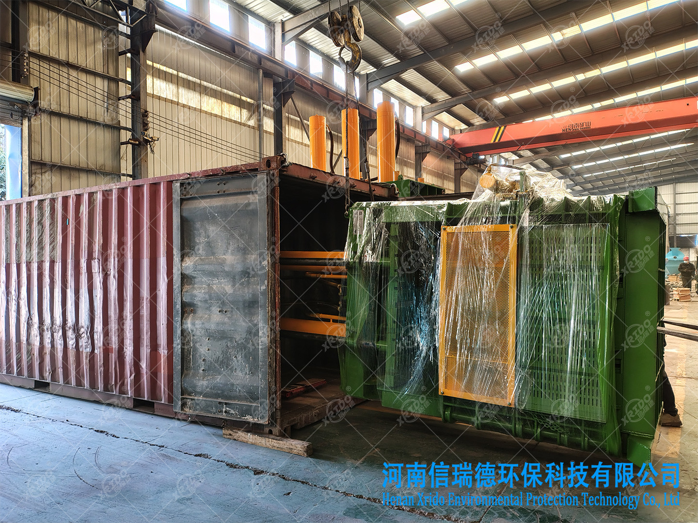 Textile Recycling Baler Textile Recycling Machine Industrial Waste Tires Cloth Leather Baler