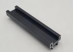High Glossy 6063 T8 Aluminum Extruded Profile Wood Grain Surface