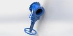 Soft Seated Rubber Water Gate Valve With NBR O Ring Drinking Water Approved