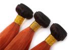 12-24 Inches Ombre Color 1B/350 Straight Hair Weft Brazilian Hair No Tangle No