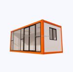 Galvanized Steel Bending 20ft Prefabricated Modular Steel Housing Eco-Friendly