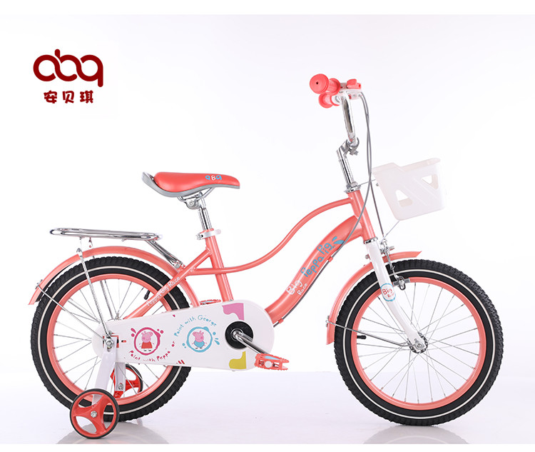 16 Inch Frame Mountain Pink Child Bicycle With Caliper Brake