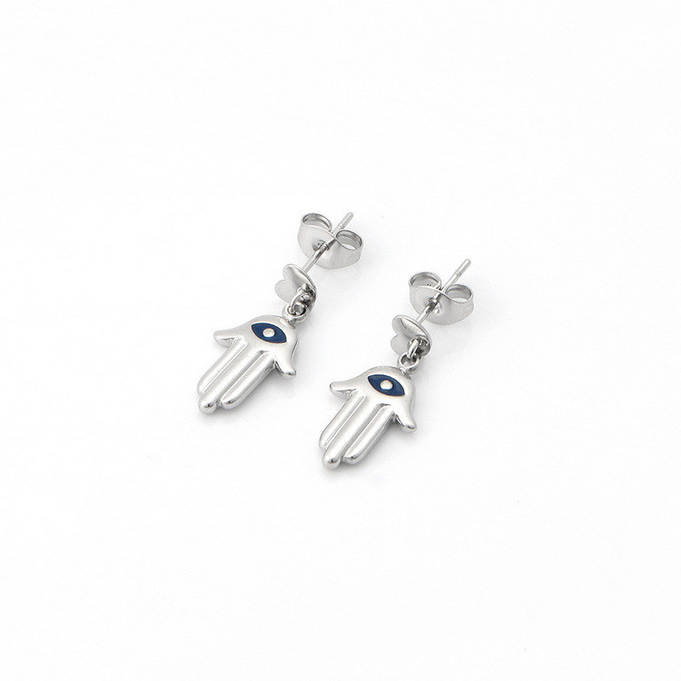 Light luxury niche high-end women's earrings with temperament and high-end design, stainless steel women's earrings new style