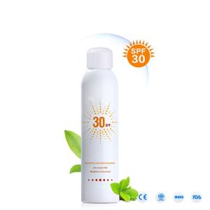 Quality Moisturizing Natural Sunscreen Spray Spf30 Waterproof For Sweat Skin wholesale