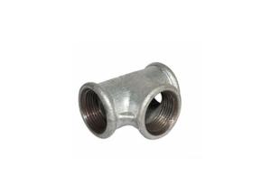Quality Class 150 Galvanized Malleable Iron Reducing Tee Fitting for Water Supply wholesale