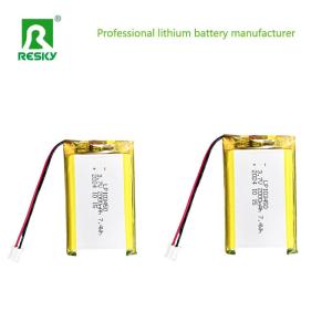 Quality 103450 Lithium Polymer Battery Pack 3.7V 7.4V 2000mAh Rechargeable Lipo Batteries wholesale