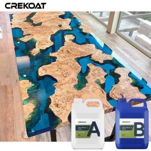 Quality Slow Curing Deep Pour Epoxy Resin 2 Parts 55mm Thick Resist Chemicals wholesale
