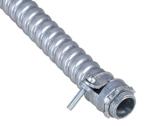 Stainless Steel Flexible Conduit Fittings Zinc Straight Squeeze Connector