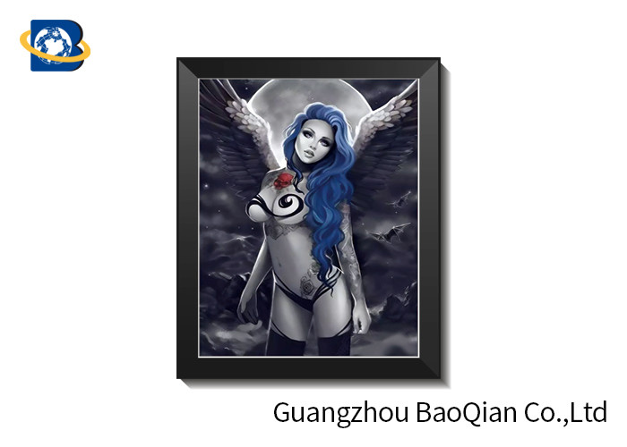 PS Board 3D And 5D Deep Effect Picture For The Charaters With Frame