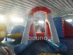 TUV Certification Inflatable Floating Water Park For Lake / Resort