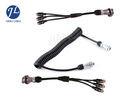 Quality Truck Rear View Camera System Coiled Trailer Wire Heavy Duty Metal Connectors wholesale