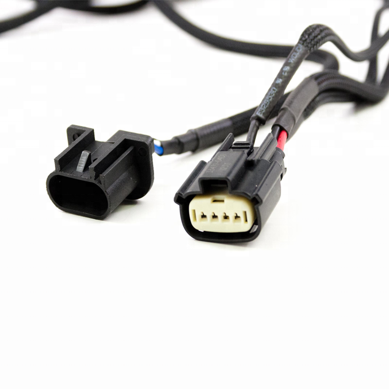 Flat Ribbon Cable Connector for Industrial Loom Cable Assembly in Customer Request Length