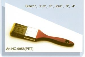 Quality High quality Polyester PET Chinese bristle paint brush No.9958 wholesale