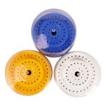 60 Holes Slots Round Dental Bur Box Organizer Block Holder 3 Colors OEM