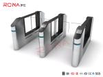 304 Stainless Steel Waist Height Turnstiles Electric Access Control Turnstile CE