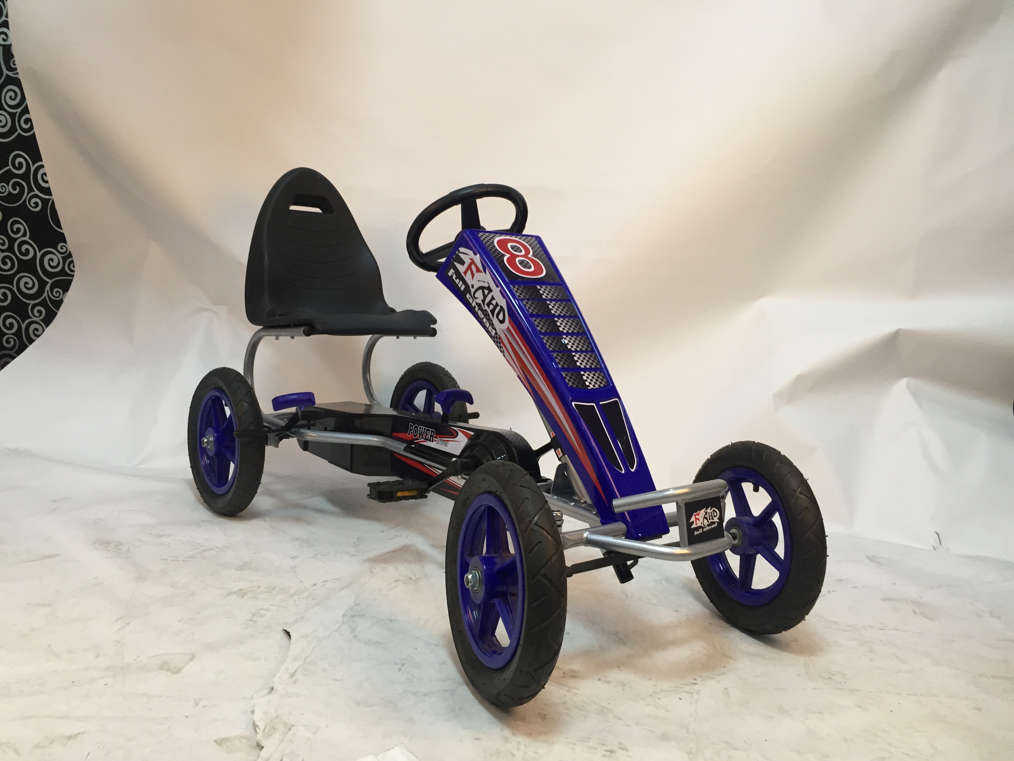 SMG20013 Children's Ride On Car Non-Electric Pedal Go-Karts for Kids Aged 8-13 in 2022