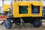 Industrial 50Hz Trailer Diesel Generator , Stable Mobile Generator Set 120KW