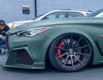 Infiniti Q60 Big Brake Kits 6 Piston Caliper With 405*34mm Rotor 20 Inch Wheel