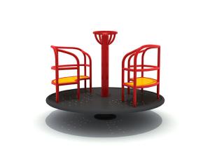 Quality Mini Turntable Spinning Playground Equipment Non Toxic OEM Accepted wholesale